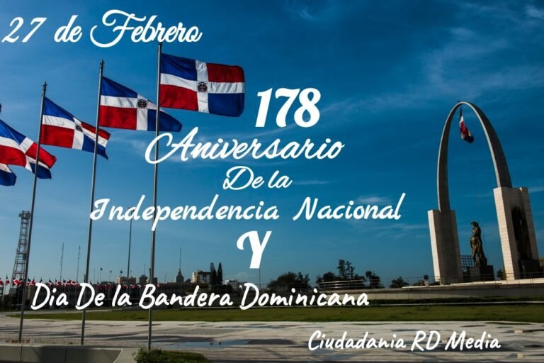 Hoy es 27 de Febrero y celebramos el Dia de la Independencia de la