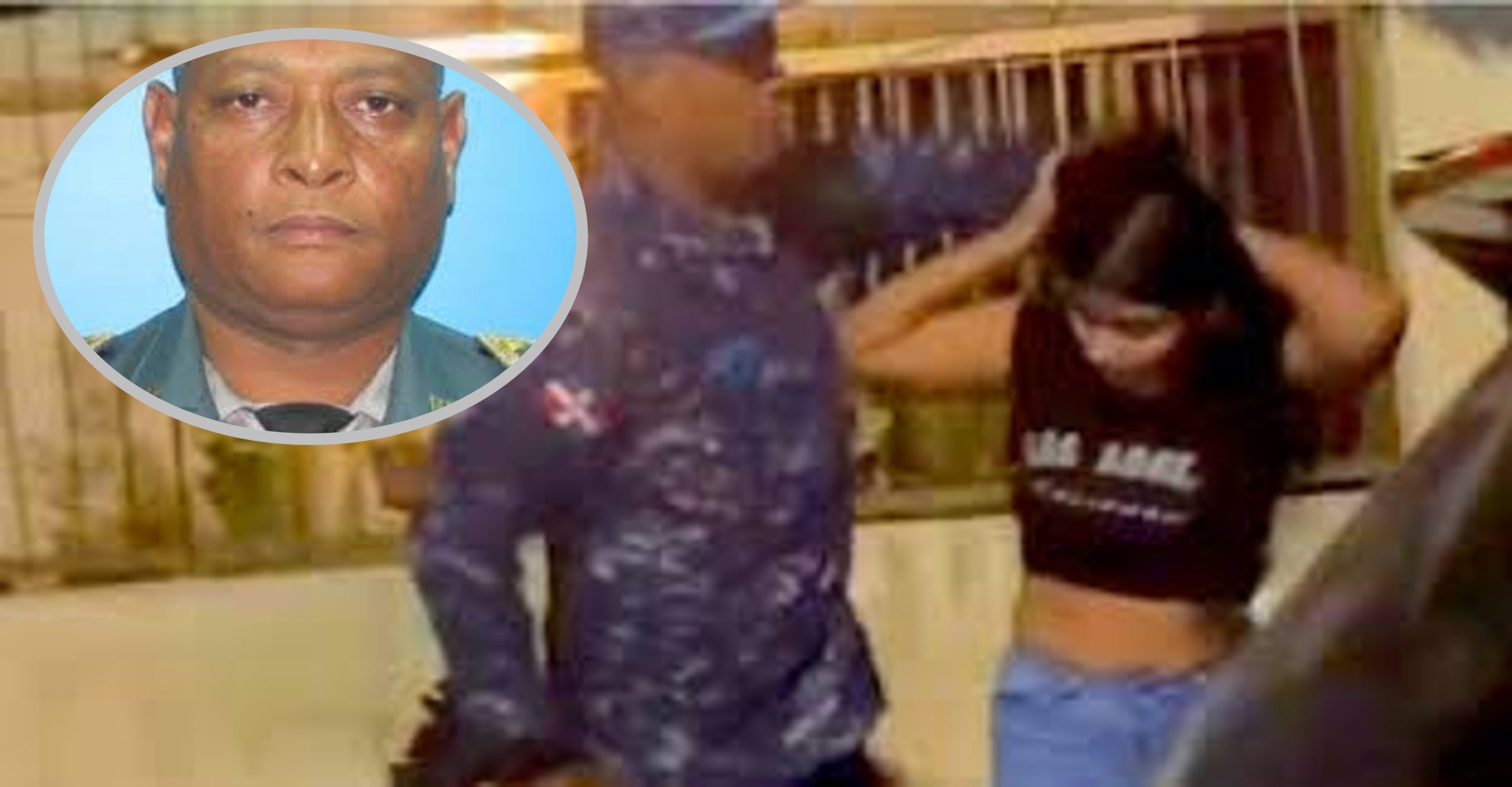 Coronel suspendido tras agredir a joven en Los Mina; Policía y Ministerio condenan el hecho
